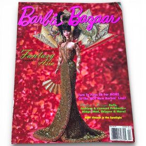 Barbie Bazaar Magazine Vintage Fashions April 1998 Volume 10 Issue 3 Vintage